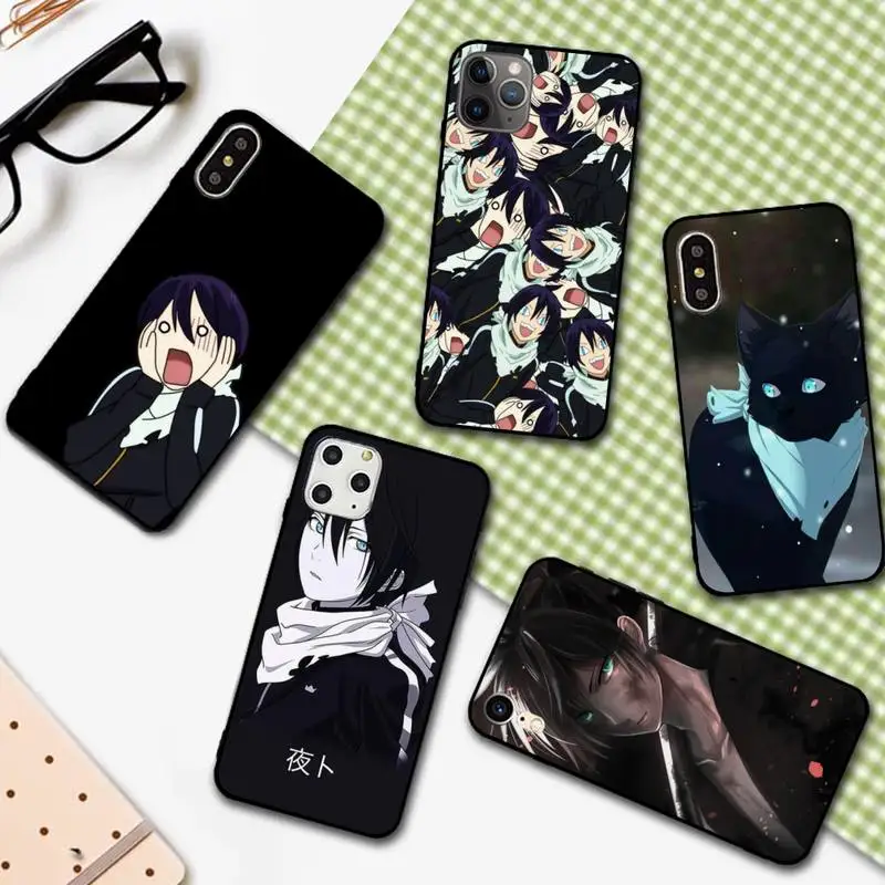 YNDFCNB чехол для телефона с японским аниме рисунком Yato Noragami iphone 13 11 12 pro XS MAX 8 7 6 6S Plus X