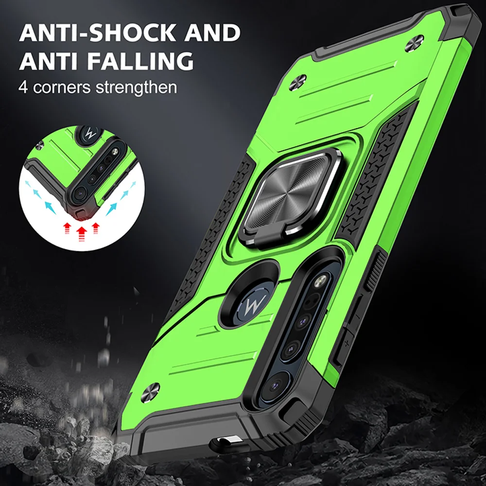 Прочный чехол с защитой от падений для Motorola Moto G8 Plus Play One Macro ударопрочный