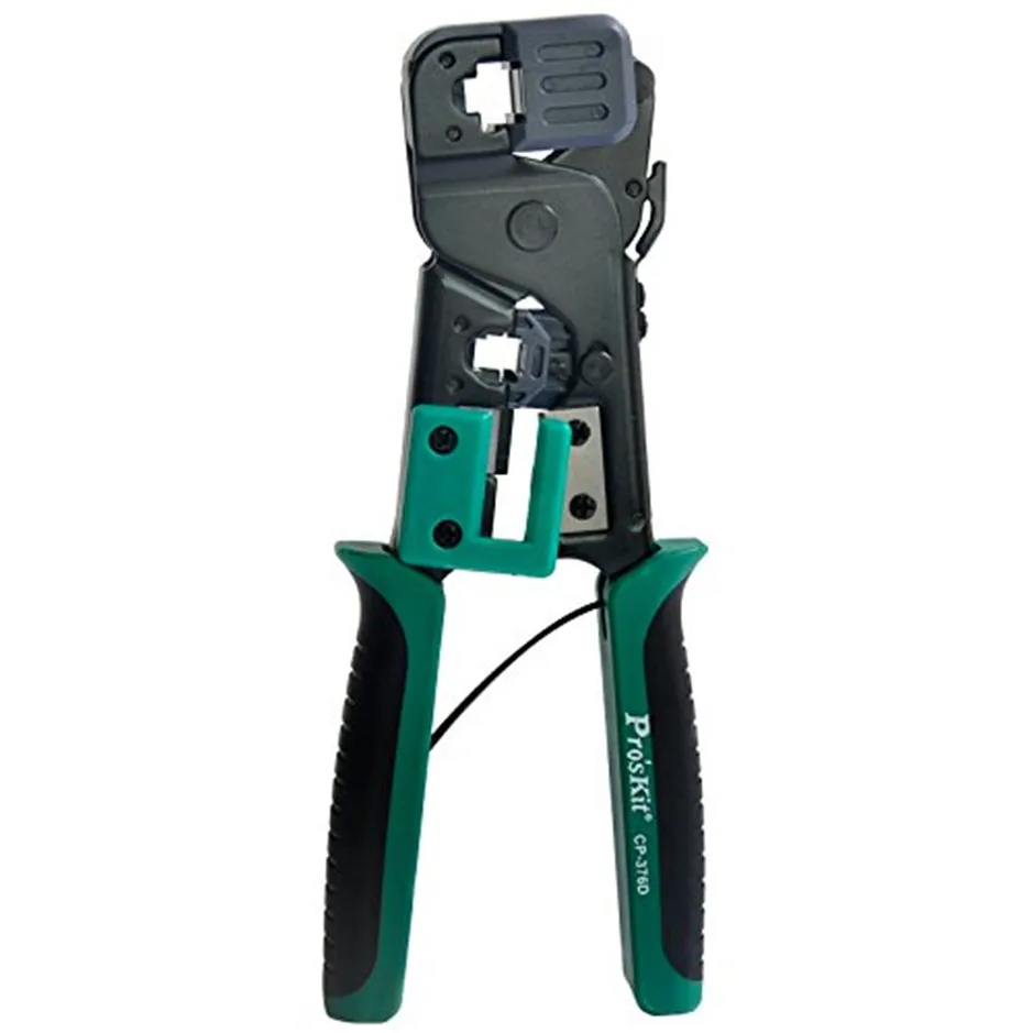

CP-376D red crimpadora Ratchet Cable Portable Pelacables alicates herramienta Terminal alicates multifuncionales