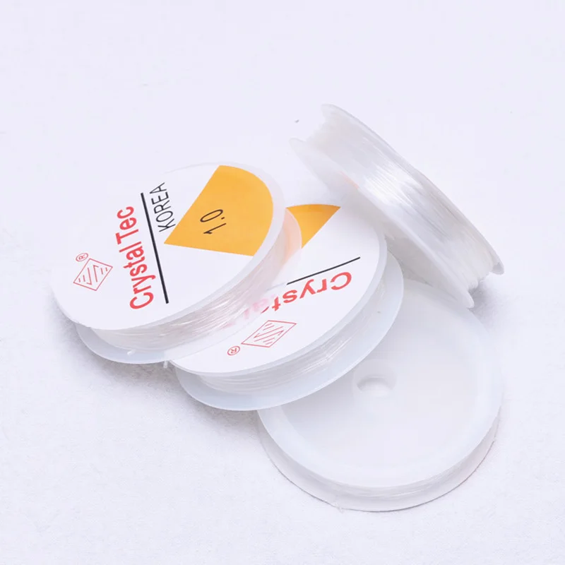 0 5 1 мм пластиковая кристальная рыболовная проволока с бисером растягивающийся