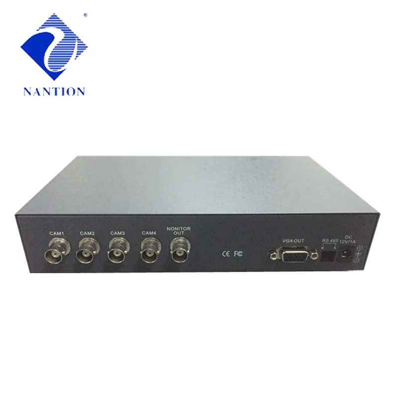 4-канальный цветной видео цифровой четырехъядерный разветвитель VGA-OUT для систем