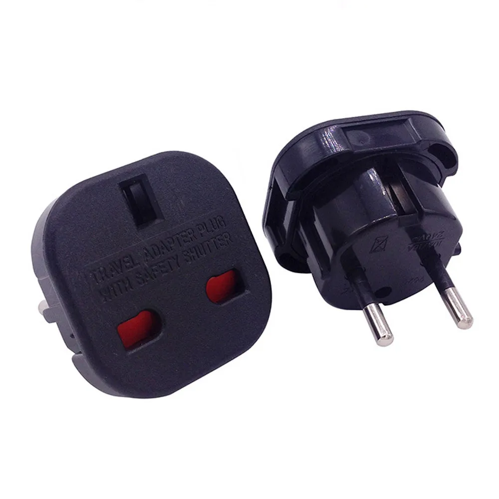 Universal EU Plug Adapter 2 Pin US UK To KR European Europe Euro German Travel Power Electrical Socket Outlet | Мобильные телефоны