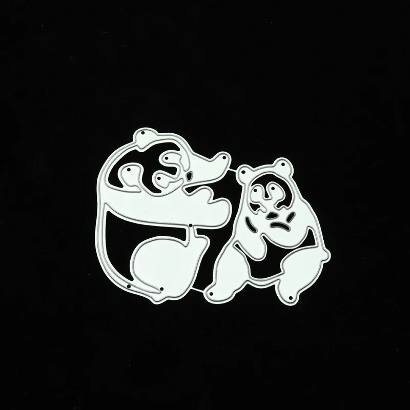 

JC Metal Cutting Dies for Scrapbooking Panda Craft New Cut Die Stencil Background Diy Tools Album Paper Card Make Decor Template