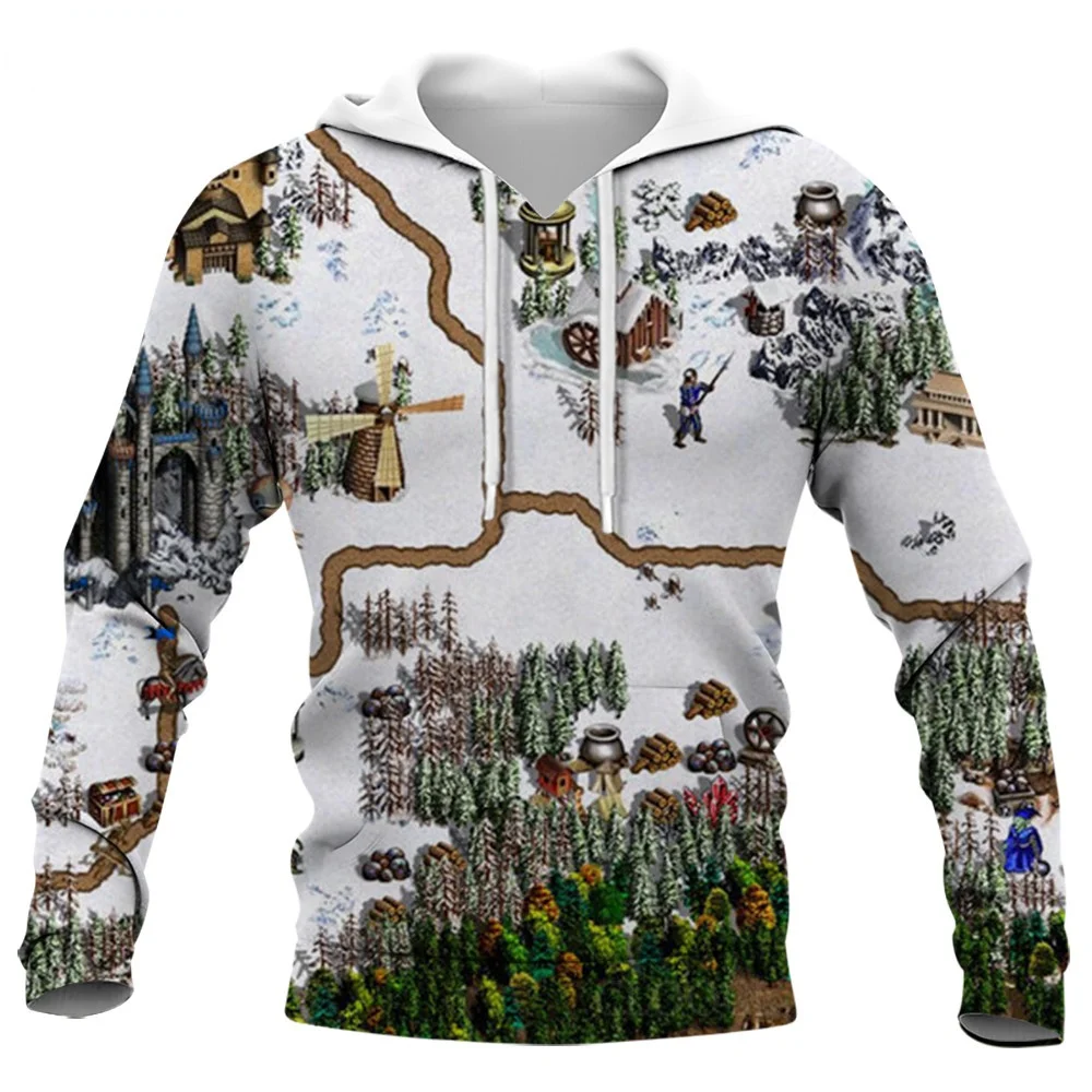 

CLOOCL Classic Game Heroes of Might & Magic 3D All Over Printed Long Sleeve Men Hoodies Unisex Casual Pullover Hooded Coat