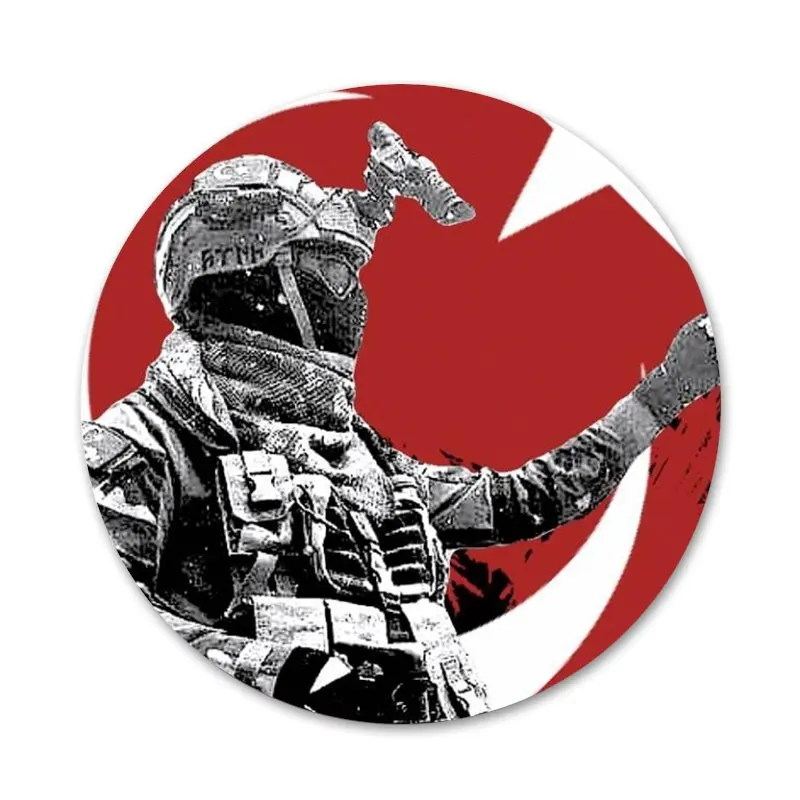 58 мм с турецким флагом значок солдата брошь заколка аксессуары для одежды рюкзак