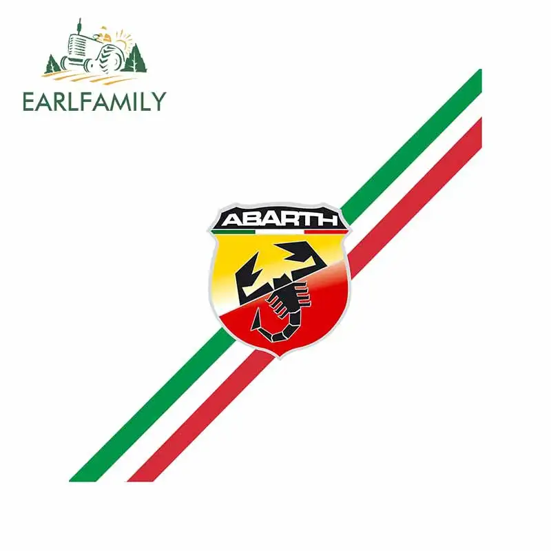 EARLFAMILY 13 см Смешные Авто наклейки для Abarth таз Графика Водонепроницаемый Windows на