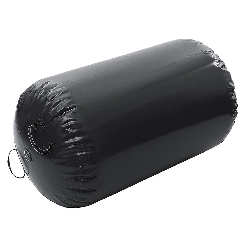 Black Gofun AirTrack воздушный цилиндр Tumbling трек гимнастика Упражнение Колонка надувной тренажерный зал перевернутый Backflip обучение детей безопасно - Цвет: Black