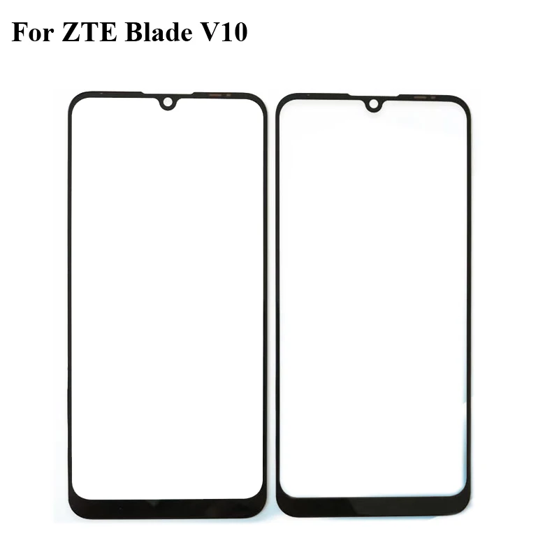 

For ZTE Blade V10 BladeV10 Front Outer touch Screen Glass Lens without flex cable Cover Repair Parts For ZTE Blade V 10