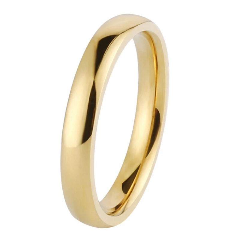 Простое 2 мм тонкое титановое стальное 4 цвета кольцо для пары простое модное