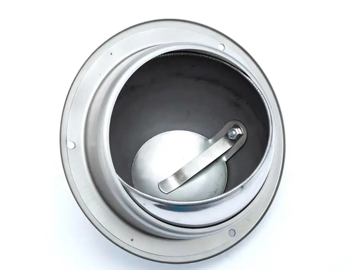 

Fan Ventilation Fresh Air Outlet Kitchen Adjustable Air Outlet Air Supply Spherical Vent Stainless Steel 201/304