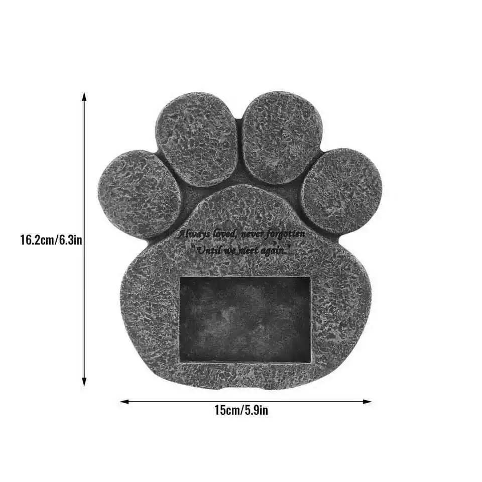 

Pet Memorial Tombstone Personalized Pet Dog Gravestone Garden Backyard Grave Markers Dog Memorial Stones Grave Memorial