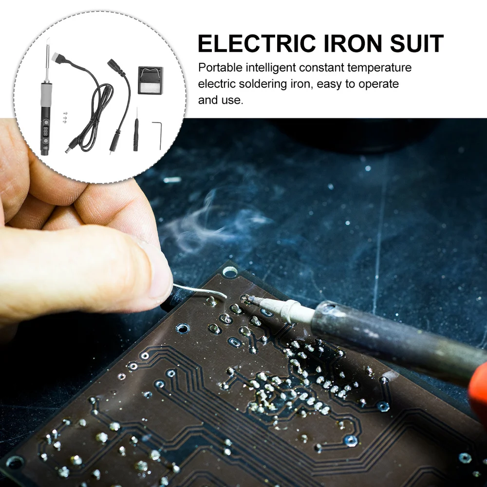

Electric Soldering Iron Digital Display Repair Welding Tool Soldering Iron Set