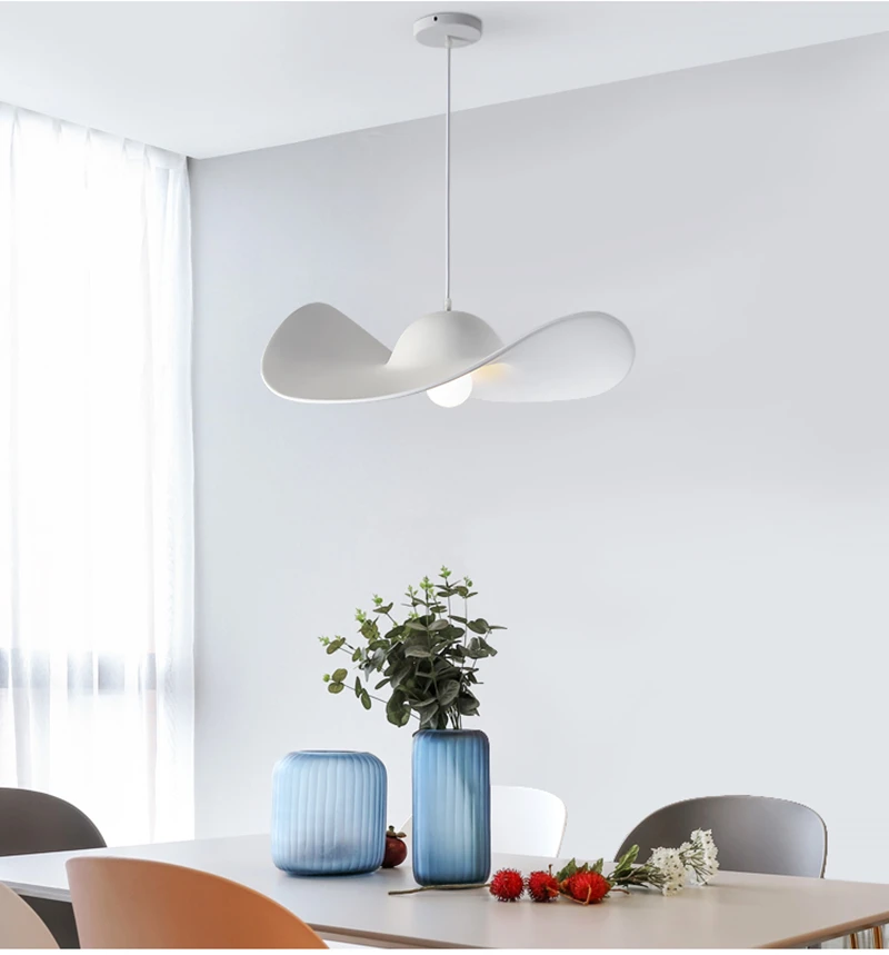 

Art Deco Cap Pendant Lamp Lighting For Kitchen/Shop Modern Cloth Pendant Lights Home Indoor Hanging lamp Lights For Bedroom