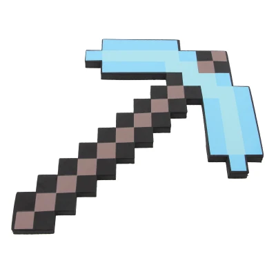 45cm 60 см Высокое качество Безопасный EVA мечи идеально Minecraftedt мечи со стразами с длинными Ножи экшн вечерние игрушки рождественские подарки для детей - Цвет: 45cm