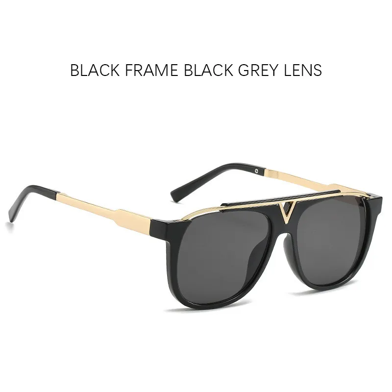 Винтажные очки TTLIFE круглые классические солнцезащитные с пчелами и буквами для