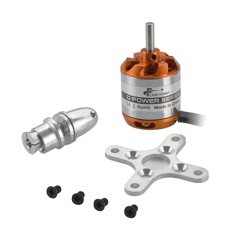 Бесщеточный мотор с внешним ротором FlashHobby D2836 750KV 880KV 1120KV 1500KV 2 4S|Детали и