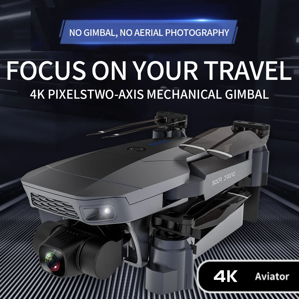 2021 Новый SG907 про беспилотный Мультикоптер GPS 5G WI-FI 4k HD механический 2 карданный