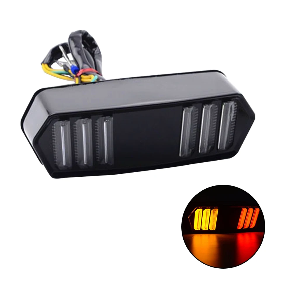 Светодиодный задний фонарь для мотоцикла 12 В|Сигнальная лампа| |