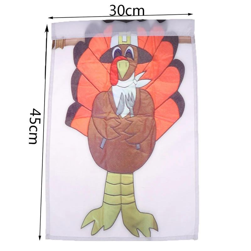 1 шт. мини Ярд баннер товар на День Благодарения садовые флаги Декор для дома