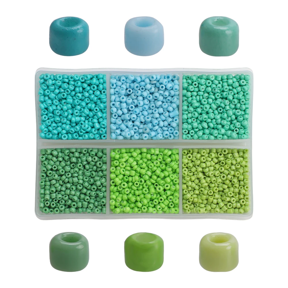 Набор из 2 мм бусин чешского стекла Очаровательные Круглые бусины-разделители