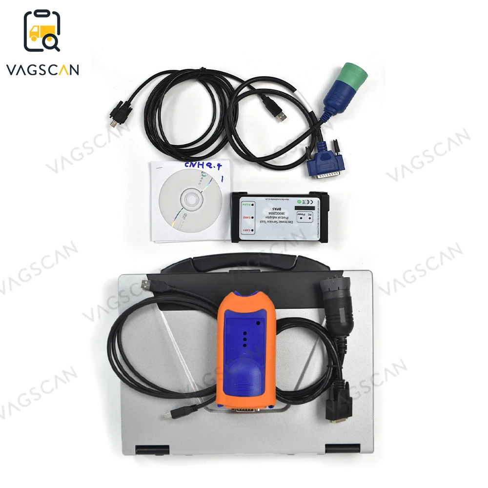

Farm Construction Equipment Diagnostic Tool JD EDL V2 CNH EST Diagnostic Kit with Service Advisor 5.2 AG EST 9.4