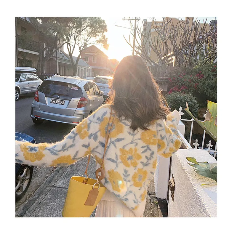 Комплект из двух предметов осень весна женский элегантный свитер пуловер +