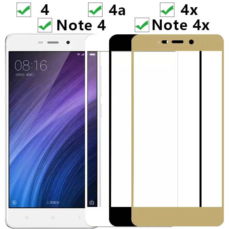 

Защитное стекло для xiaomi redmi note 4x 4a 4 x a x4 a4, закаленное стекло для защиты экрана xiomi xiami red mi note4x, пленка