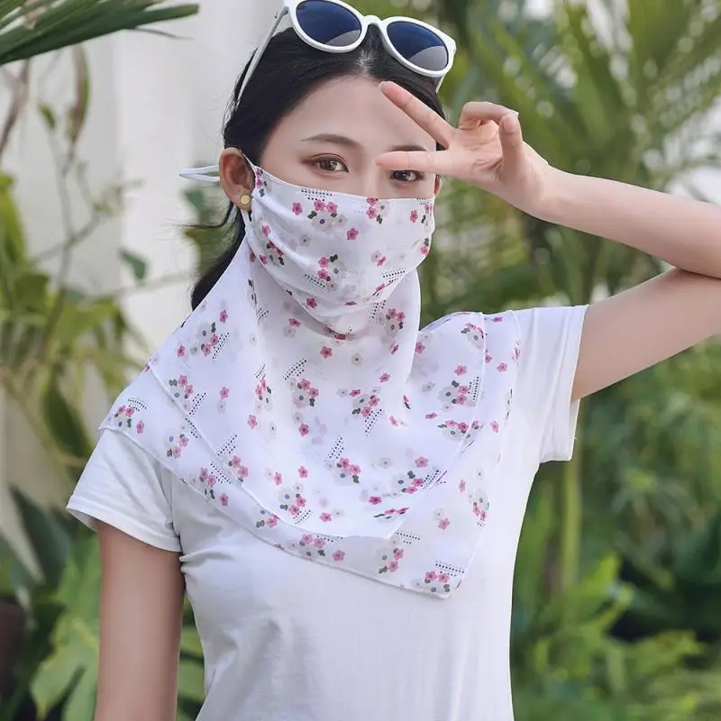 Открытый Спорт Туризм темперамент шеи Дышащая Маска Новинка Весна и лето анти УФ