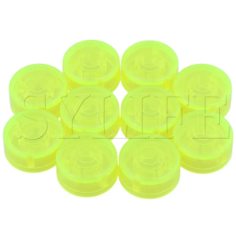

10xFluorescent Green Electric Guitar Effects Stomp Switch Pedal Knob Cap