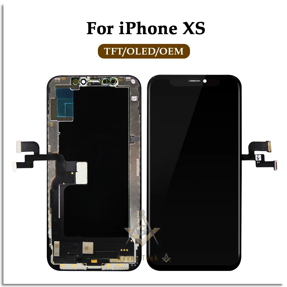 AAA OLED качественный ЖК-дисплей для iPhone X 10 5," OLED дисплей дигитайзер сборка Замена с подарком