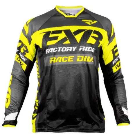 

2021 MTB jersey DH enduro motocross jersey Off Road Mountain Bike downhill Jersey MX BMX FXR cycling jersey
