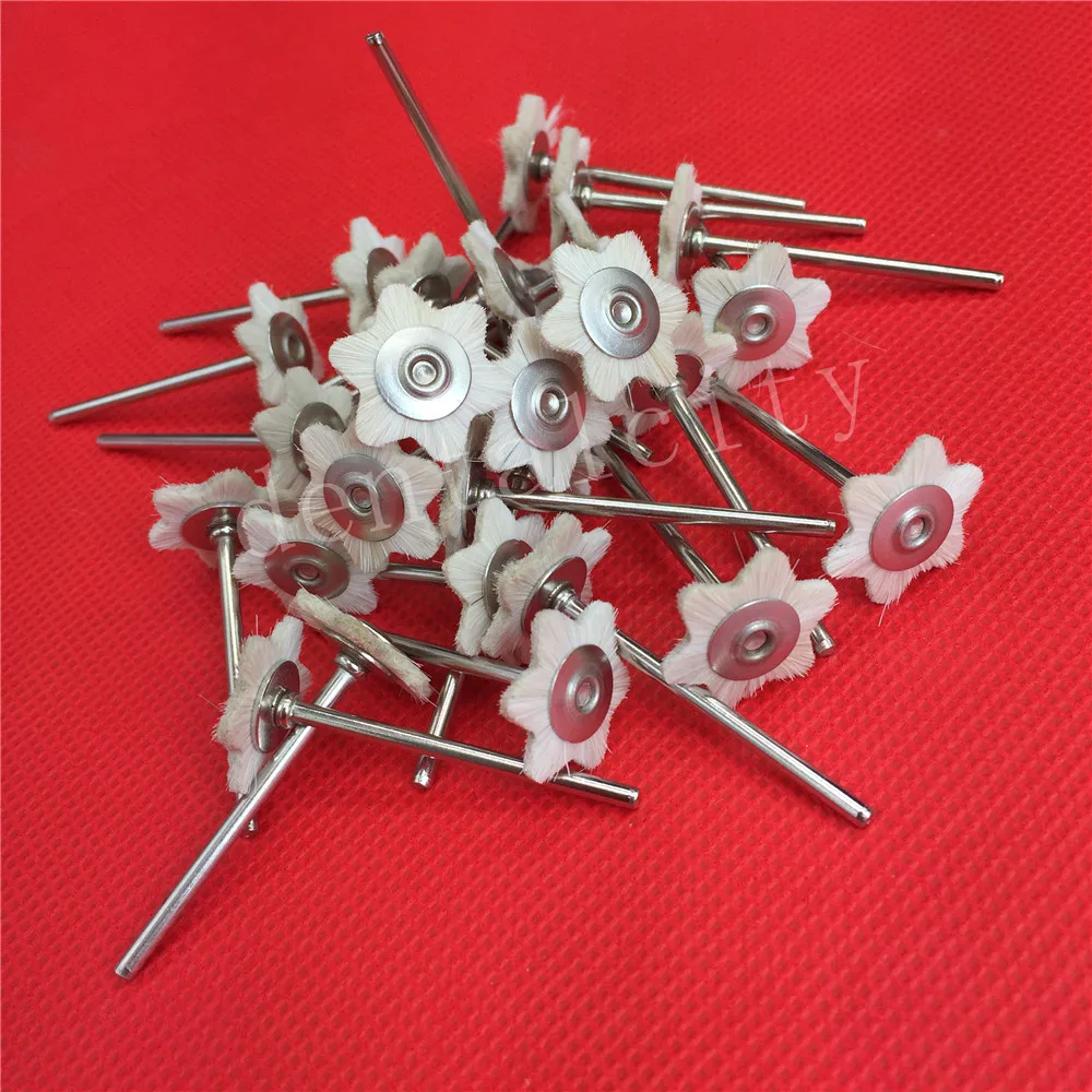 30 шт. Стоматологическая лабораторная кисть полировальные круги шлифовальные