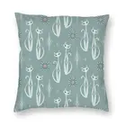 Наволочка Starburst со стразами и кошками, двусторонняя наволочка с рисунком средневекового кота, наволочка для дивана, наволочка для подушки, домашний декоративный чехол