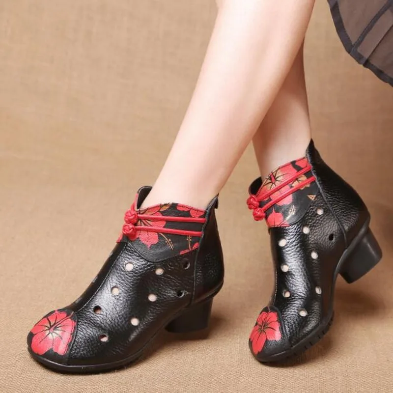 Новинка 2021 женские сапоги RUSHIMAN с оригинальной кожей и бархатной подкладкой