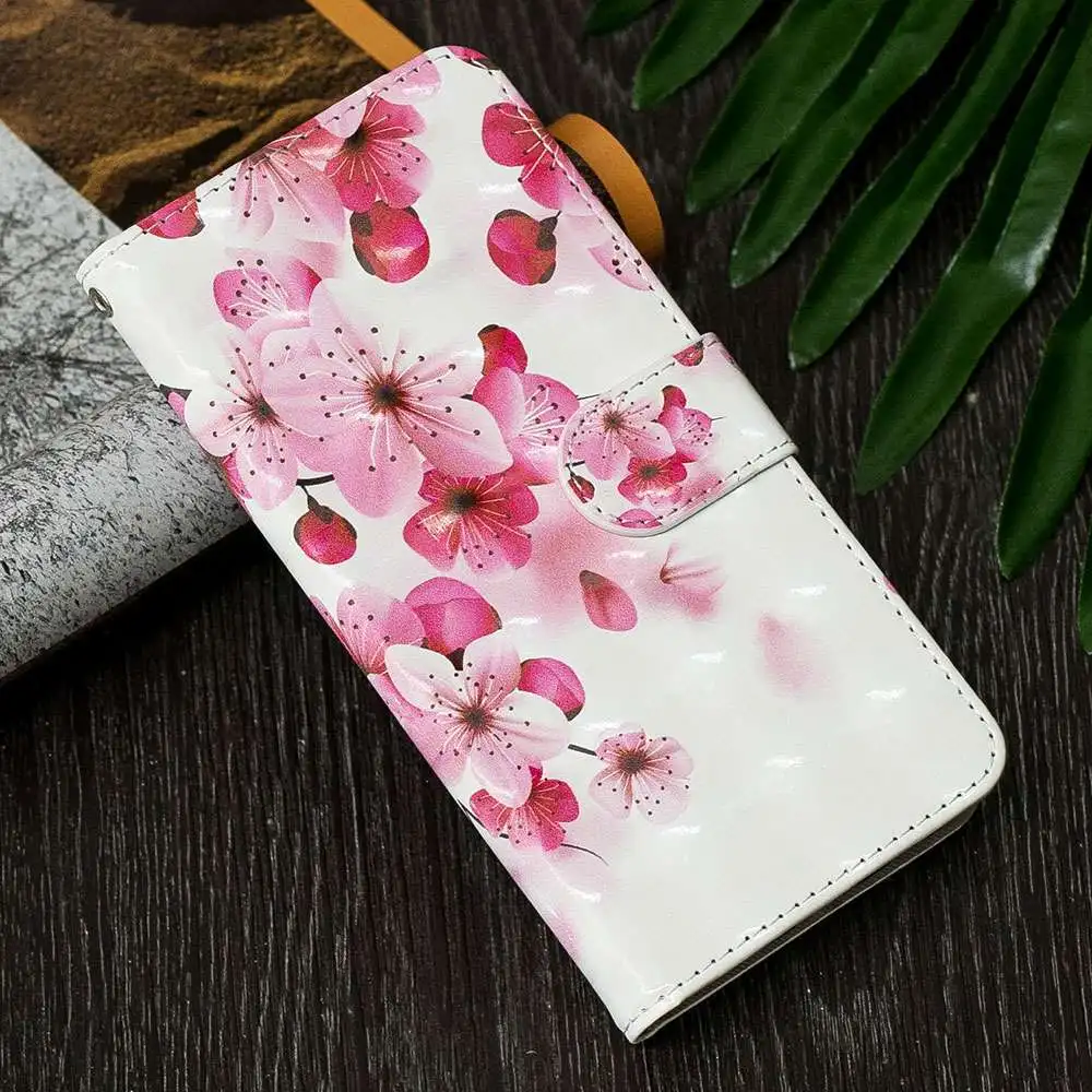 KISSCASE леопардовый рисунок чехол для samsung S10 плюс S8 S9 S7 край A7 A8 A6 A9 A3 A5 Note8 9 кожа флип Бумажник Обложка - Цвет: 4
