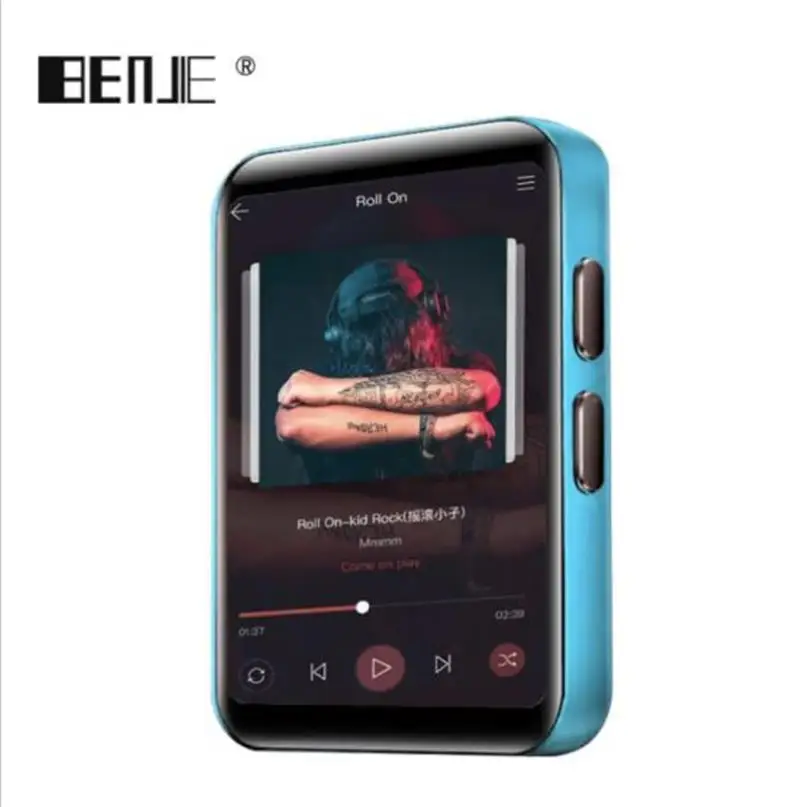 Мини клип Bluetooth 4,2 MP3 плеер с 1,5 дюймов сенсорный экран портативный MP3 музыкальный плеер HiFi качество звука с FM для спорта