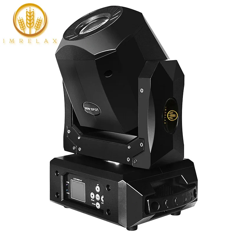 IMRELAX 8 шт. двойной гобо колеса (фиксированный + вращающийся гобо) 90W Светодиодный