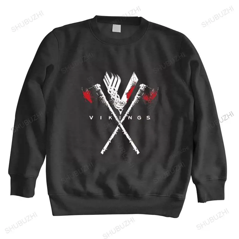 

Vikings Axe To Grind hoodie black Design Fashion spring Casual Fitness hoodies Tops Clothing drop shipping men autumn sweatshirt