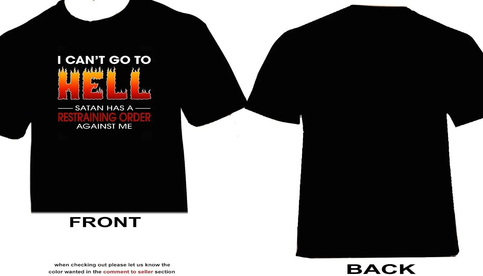 Я не могу ходить в аду Футболка-смешной-взрослый Юмор-темный юор-3631 - купить по