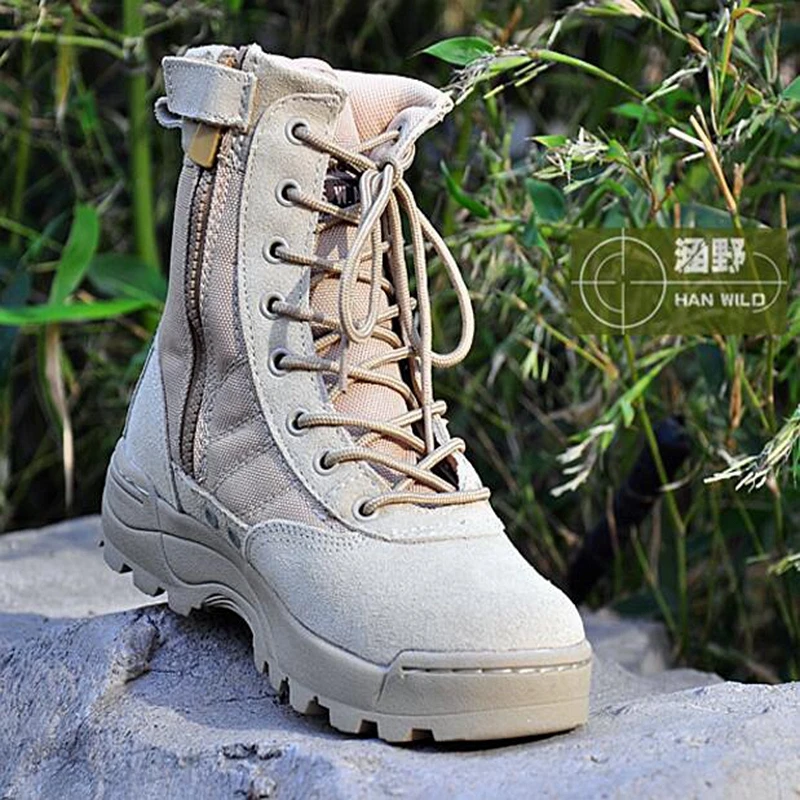 Мужские ботинки для активного отдыха армейские походные боевые пустыни