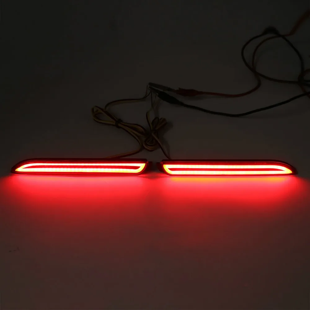 Автомобильный Светодиодный отражатель заднего бампера JURUS 2 шт. стоп светильник s