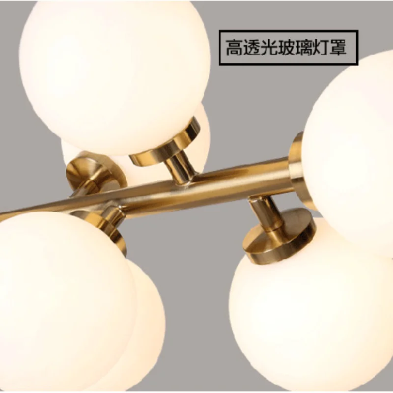 Современная светодиодная люстра 16 светодиодных ламп для ресторана подвесная