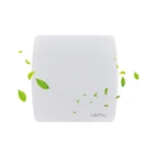 Вентилятор вытяжной для ванной комнаты, 4 дюйма, с низким уровнем шума, настенный бесшумный вытяжной вентилятор для настенных труб