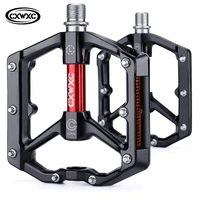 flat platform bicycle pedals aluminum pedal for mtb mountain urban bmx hybrid bikes parts sealed bearing all round bike pedals