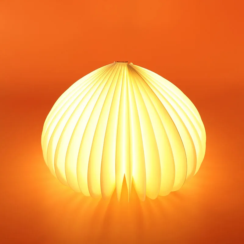 Креативная книжная лампа в форме сердца светодиодная перезаряжаемая 8 цветов