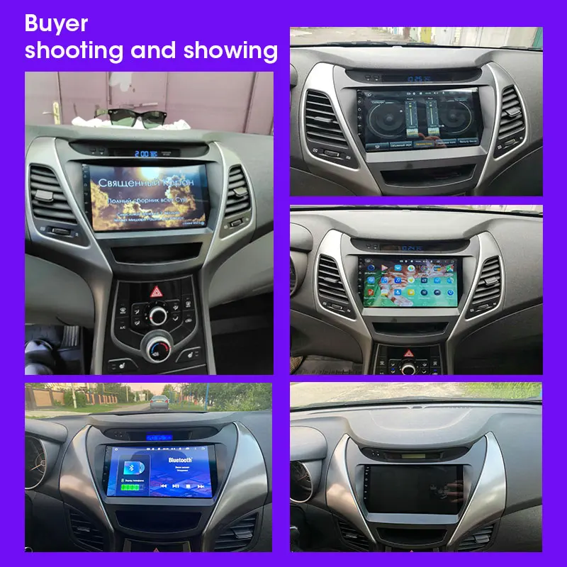 car radio android 10 for hyundai elantra avante i35 2011 2013 2014 2015 2016 multimedia player gps navigaion 2 din stereo dvd free global shipping