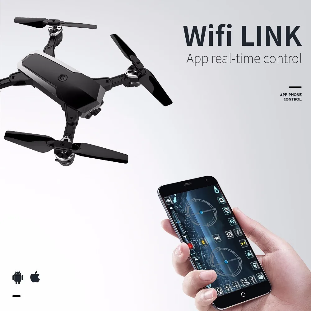 JDR/C JD 20S новый дизайн Elfie Selfie 720P WIFI FPV режим удержания высоты Безголовый