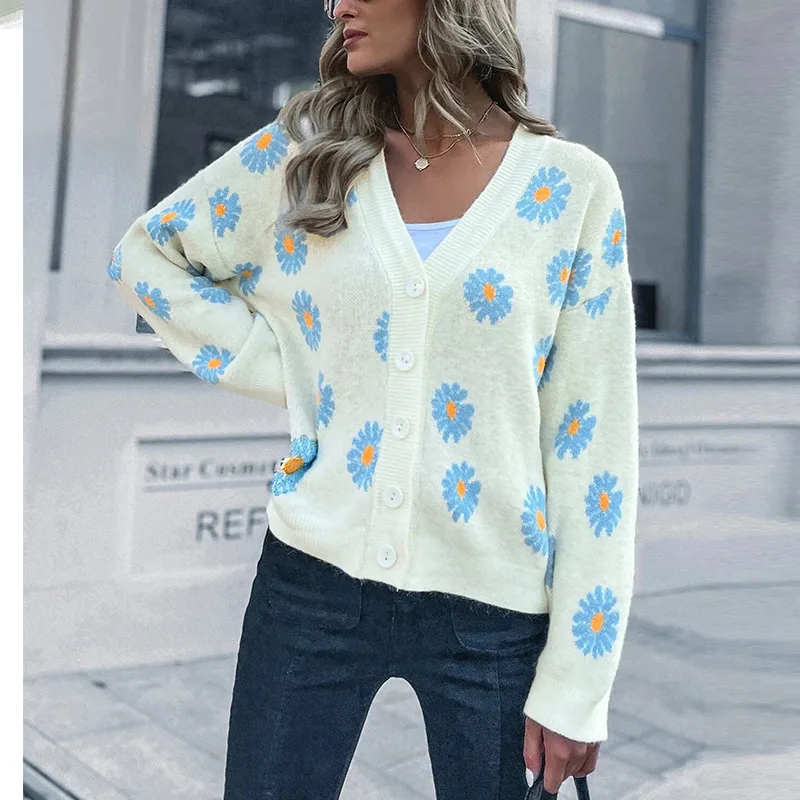 

Свитер y2k, винтажный Женский вязаный крючком свитер в Корейском стиле, Модный женский кавайный милый уродливый оверсайз свитер 2020 2021