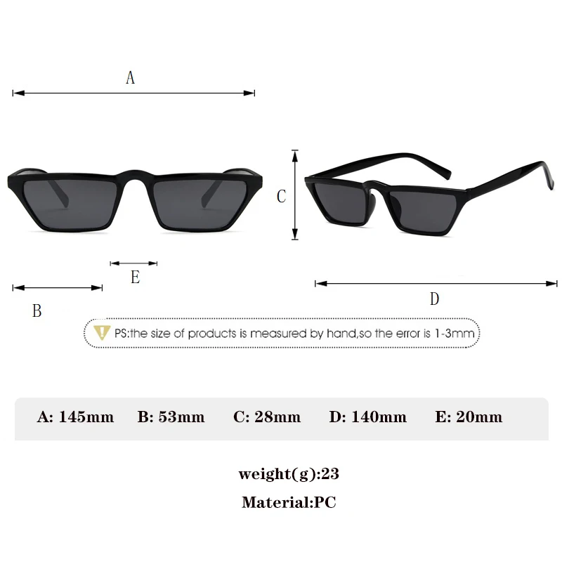 

Vintage Design Small Sunglasses Women Fashion 2021New Flat Top Sunglasses Men woman Shades Eyewear Oculos de sol Dropship