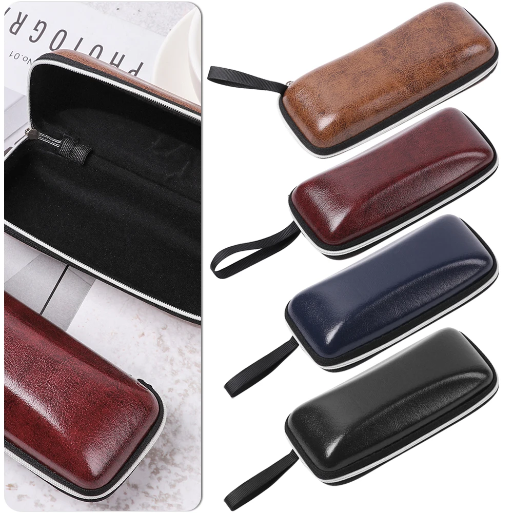 Кожаный футляр для очков|Очки аксессуары| |